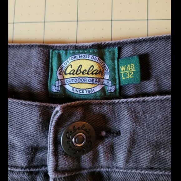 Cabela's Jeans Brown Size 48 x 32 - Picture 2 of 5